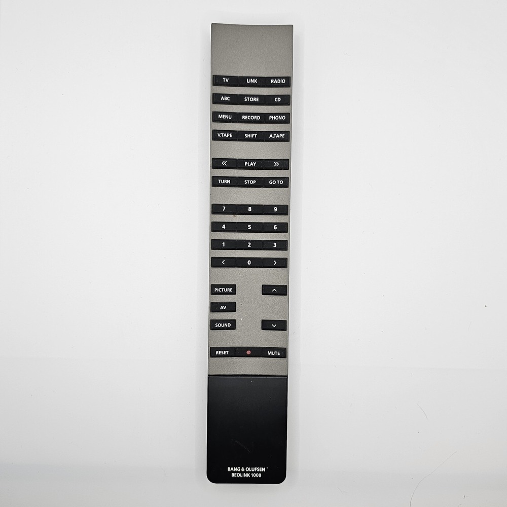 Bang & Olufsen Beolink 1000 Remote Control CRT TV AV CD VHS PHONO B&O